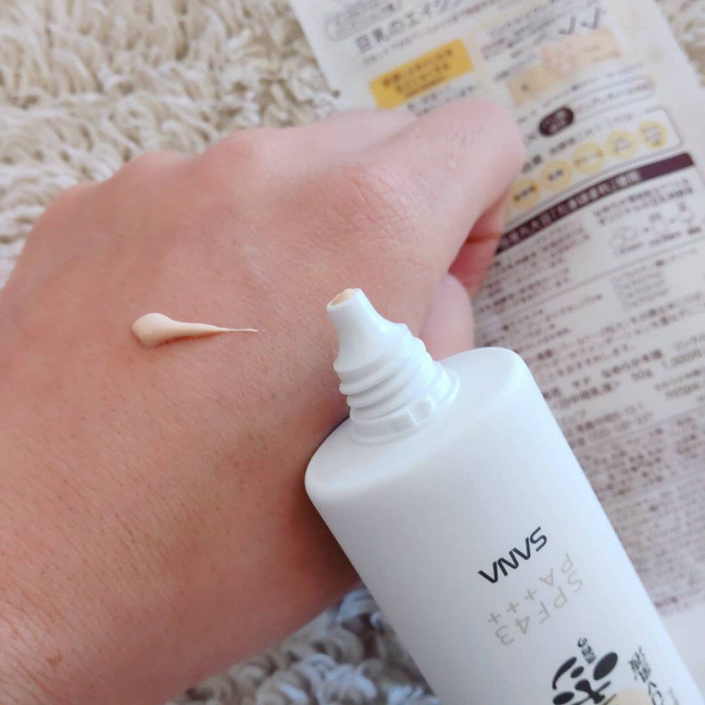 リンクルUV乳液/なめらか本舗/日焼け止めミルクを使ったクチコミ（2枚目）