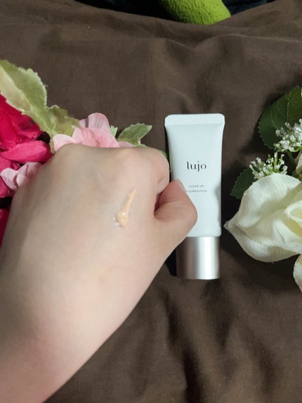 クリアアップ ファンデーション/lujo/クリーム・エマルジョンファンデーションを使ったクチコミ(2枚目)
