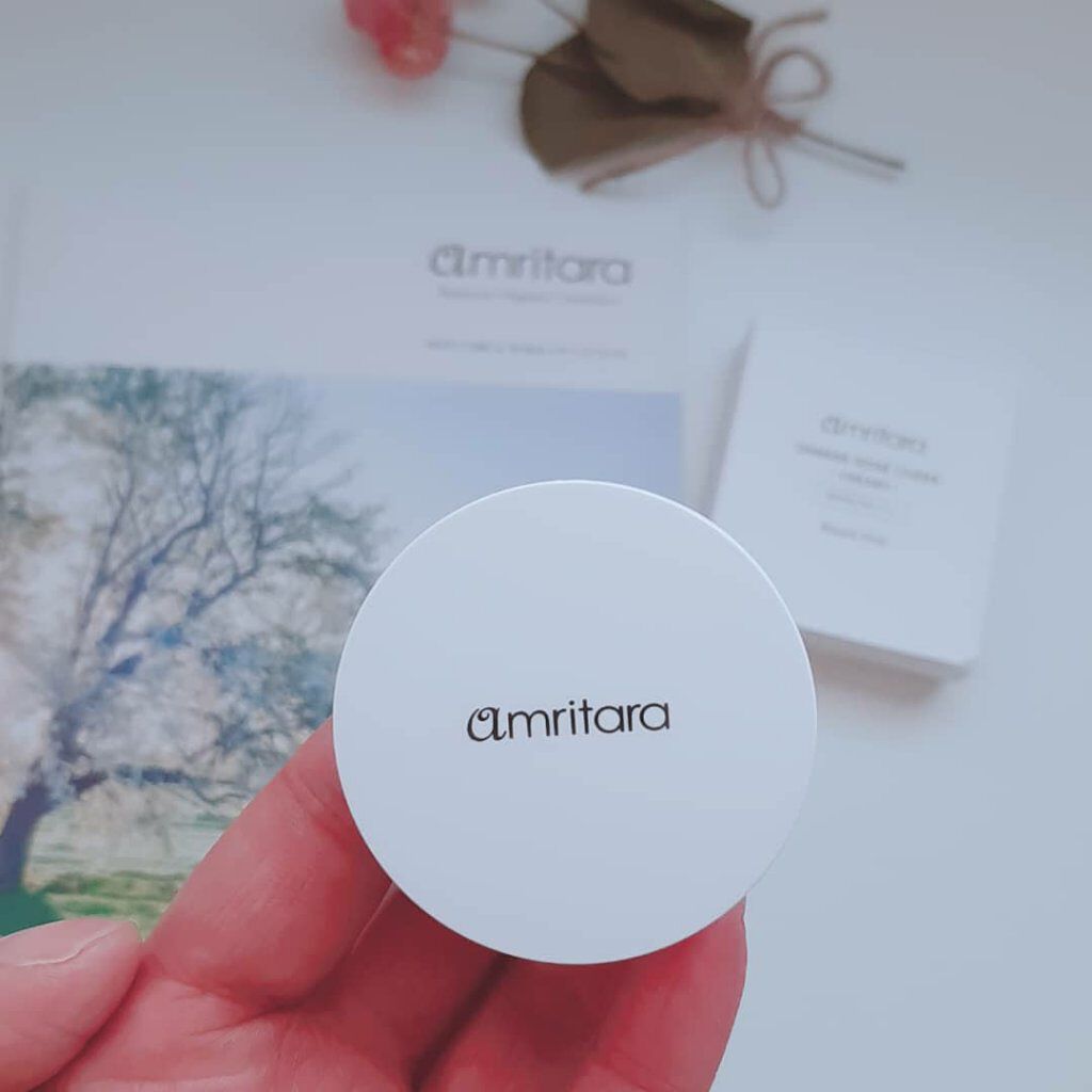 ダマスクローズ チーク［クリーミー］/AMRITARA/ジェル・クリームチークを使ったクチコミ（2枚目）