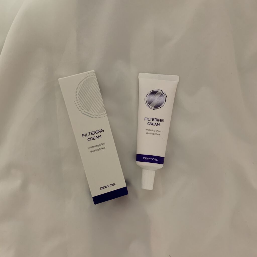 フィルタリングクリーム/DEWYCEL/日焼け止めクリームを使ったクチコミ（1枚目）