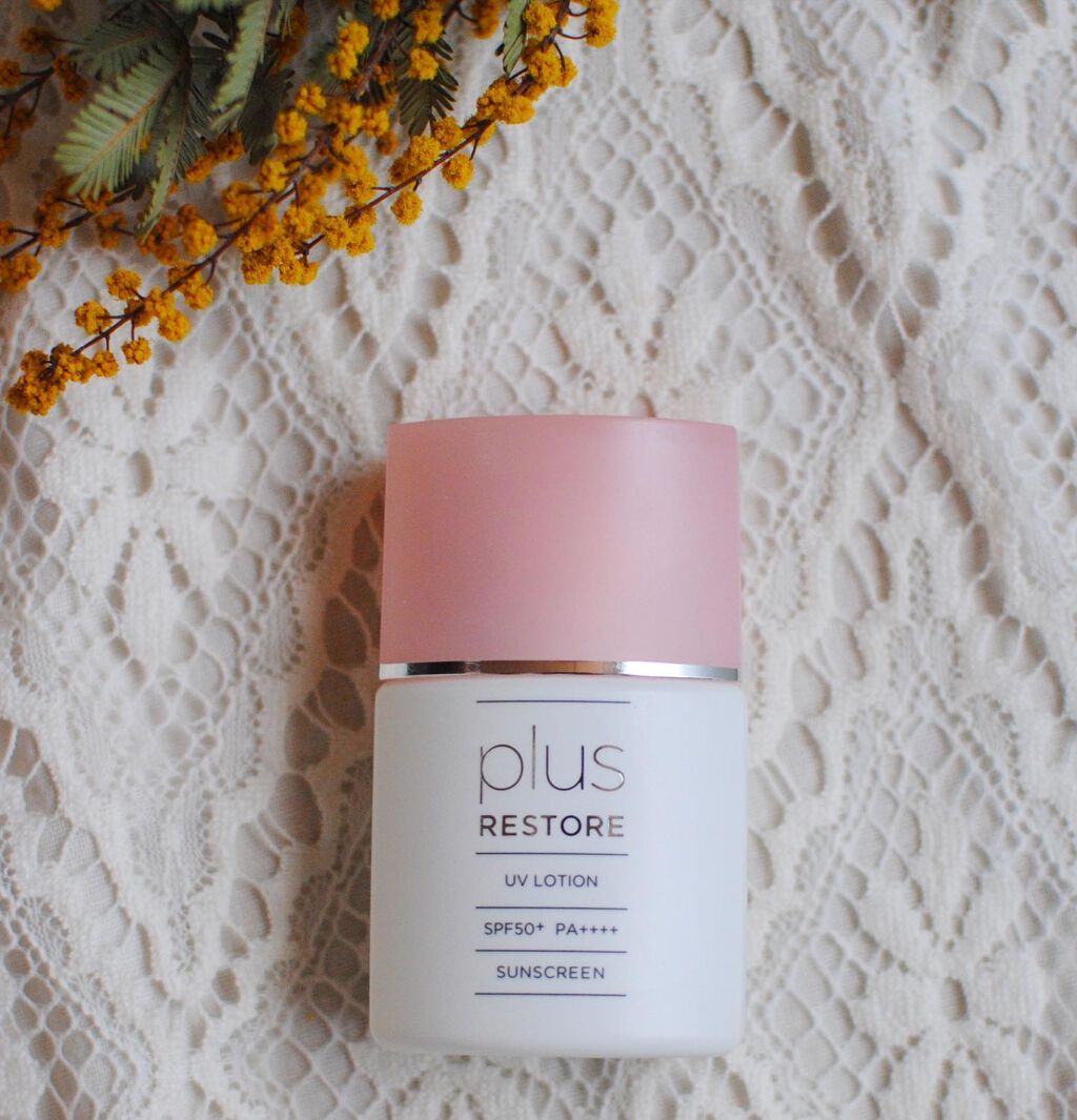 UVローション/PLUSRESTORE/日焼け止めローションを使ったクチコミ（1枚目）