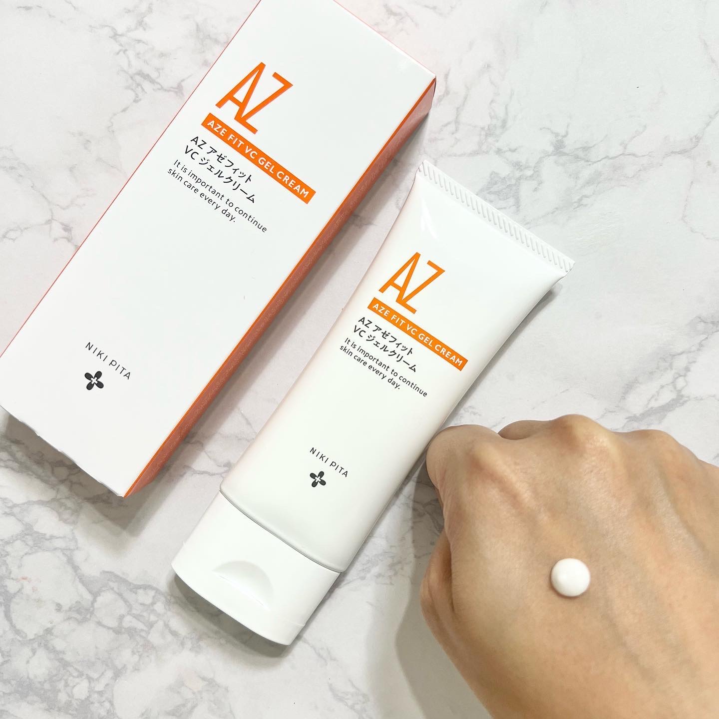 アゼフィット VC ジェルクリーム/NIKI PITA/フェイスクリームを使ったクチコミ（1枚目）