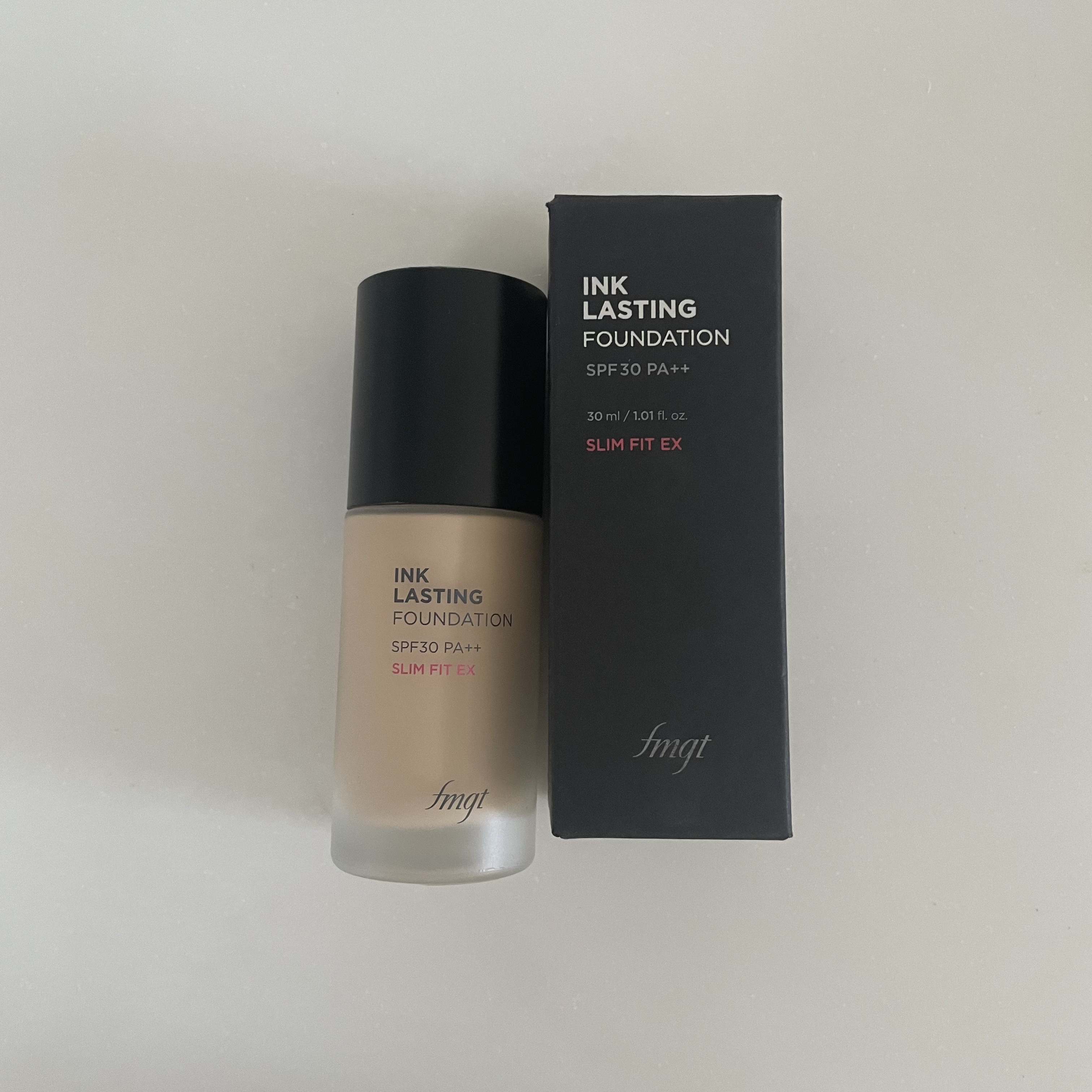 インクラスティングファンデーション スリムフィットEX/THE FACE SHOP/リキッドファンデーションを使ったクチコミ（1枚目）