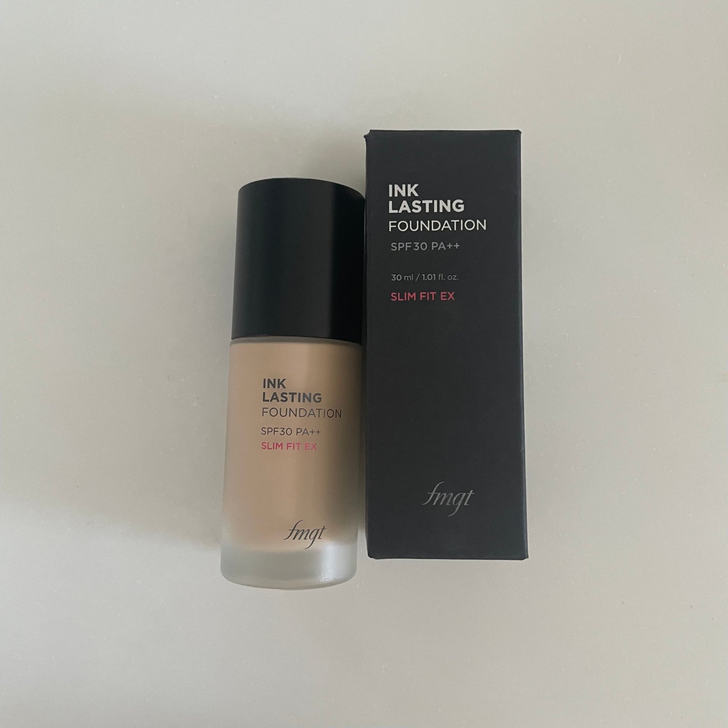 インクラスティングファンデーション スリムフィットEX/THE FACE SHOP/リキッドファンデーションを使ったクチコミ(1枚目)