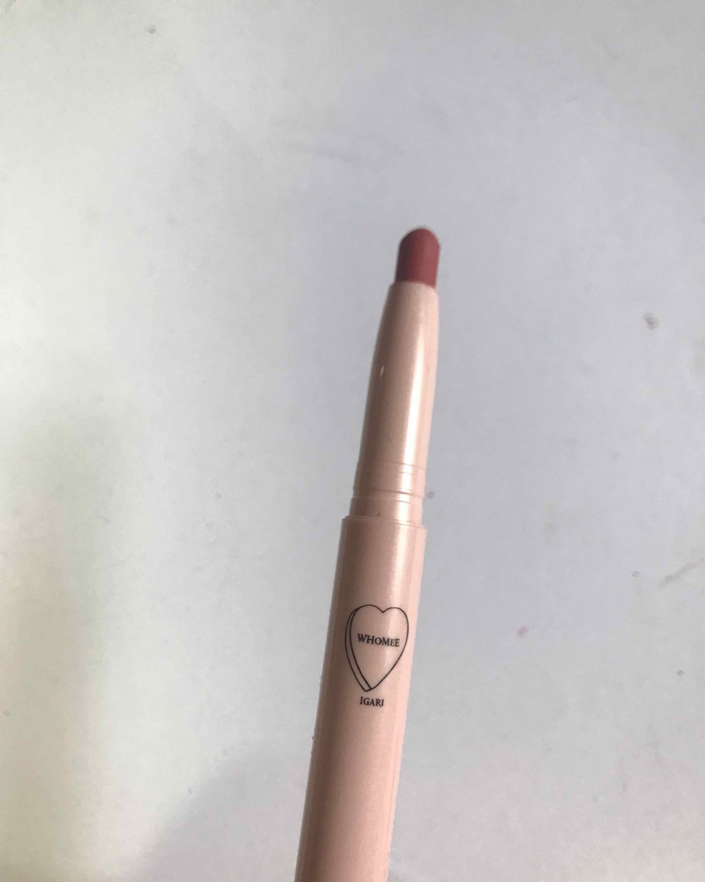 マットリップクレヨン/WHOMEE/口紅を使ったクチコミ(1枚目)