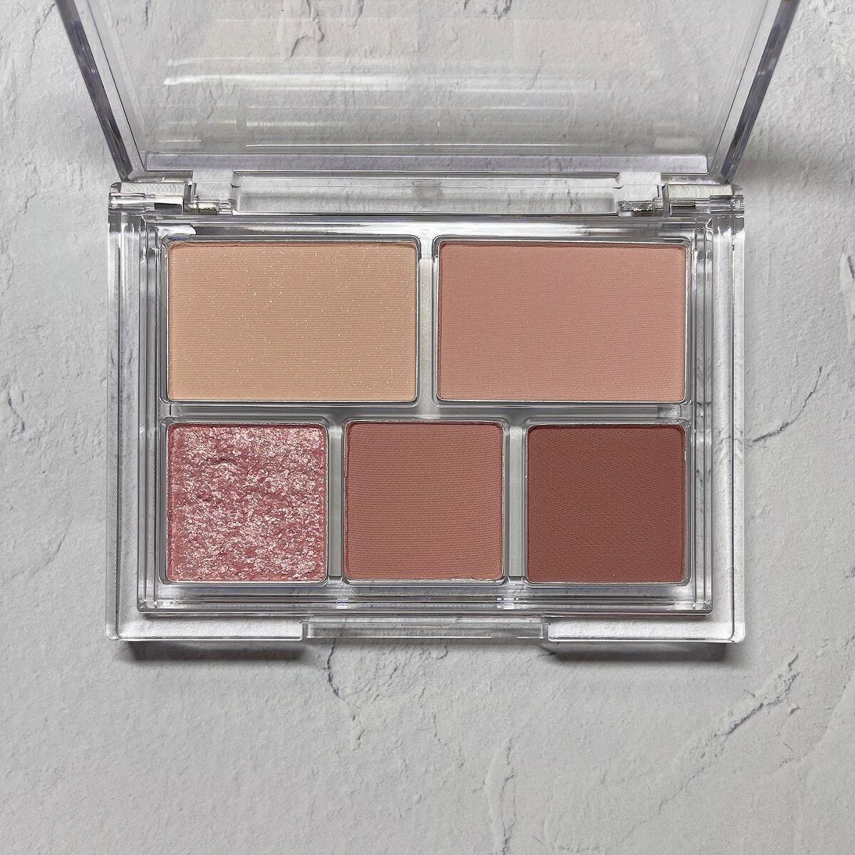  アイドレスシャドーパレット/TIRTIR(ティルティル)/アイシャドウパレットを使ったクチコミ（3枚目）