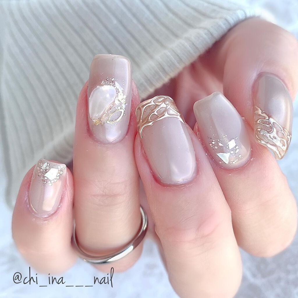 グレースジェルスカルプチュア/グレースジェル/ジェルネイルを使ったクチコミ（1枚目）