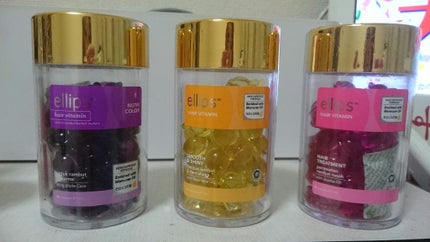 ヘアーオイル【トリートメント】/ellips/ヘアオイルを使ったクチコミ(1枚目)