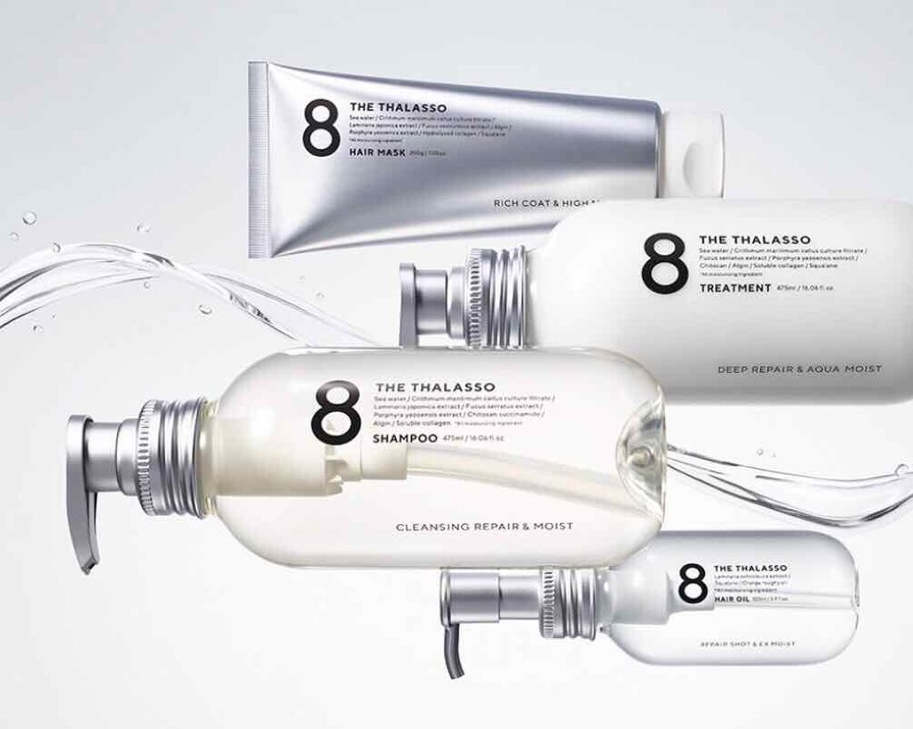 [旧商品]クレンジングリペア＆モイスト 美容液シャンプー／ディープリペア＆アクアモイスト 美容液トリートメント/エイトザタラソ/市販シャンプーを使ったクチコミ（1枚目）