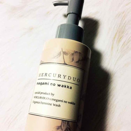 MERCURYDUO エレガンスフェミニンウォッシュ/R&/デリケートゾーンケアを使ったクチコミ(1枚目)