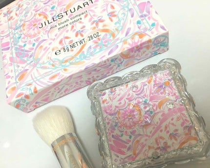 ミックスブラッシュ コンパクト モアカラーズ/JILL STUART/パウダーチークを使ったクチコミ(1枚目)