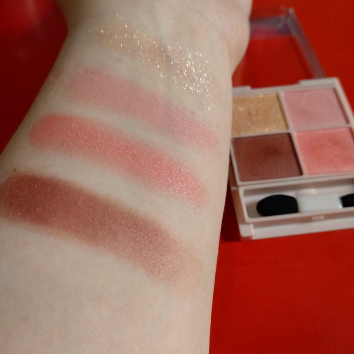 シルキースフレアイズ(マットタイプ)/キャンメイク/アイシャドウパレットを使ったクチコミ(7枚目)