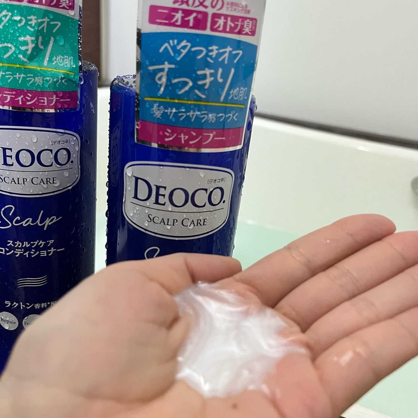 デオコ スカルプケアシャンプー/コンディショナー/DEOCO(デオコ)/市販シャンプーを使ったクチコミ(2枚目)