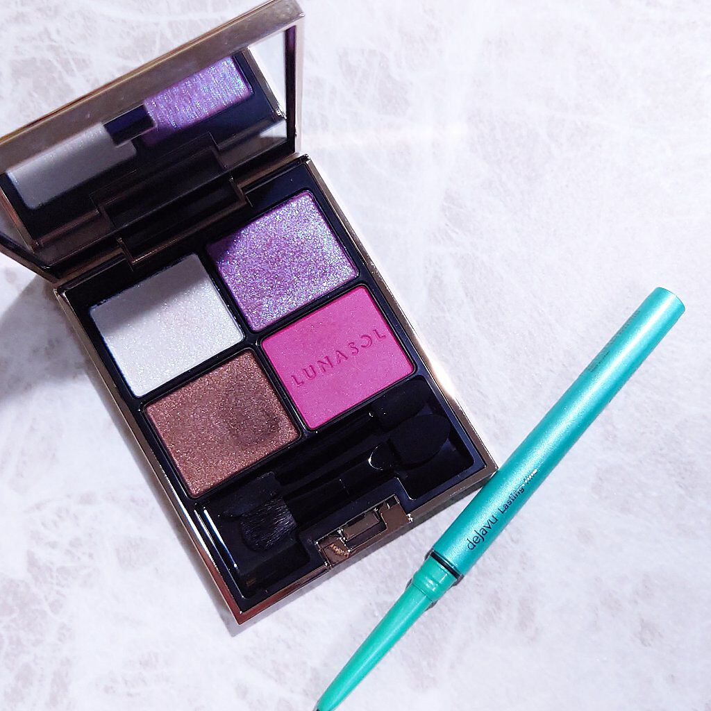 アイカラー プレイフル LV02/エレガンス クルーズ/単色アイシャドウを使ったクチコミ（1枚目）