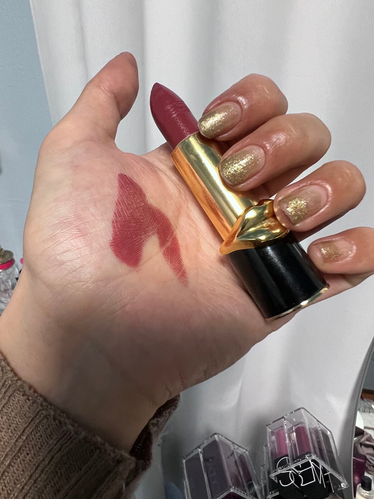 LUXETRANCE LIPSTICK/PAT McGRATH LABS/口紅を使ったクチコミ(7枚目)