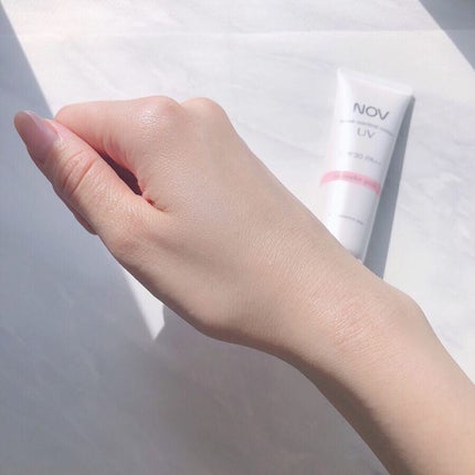 ベースコントロールカラー UV ラベンダーピンク/NOV/化粧下地を使ったクチコミ(4枚目)