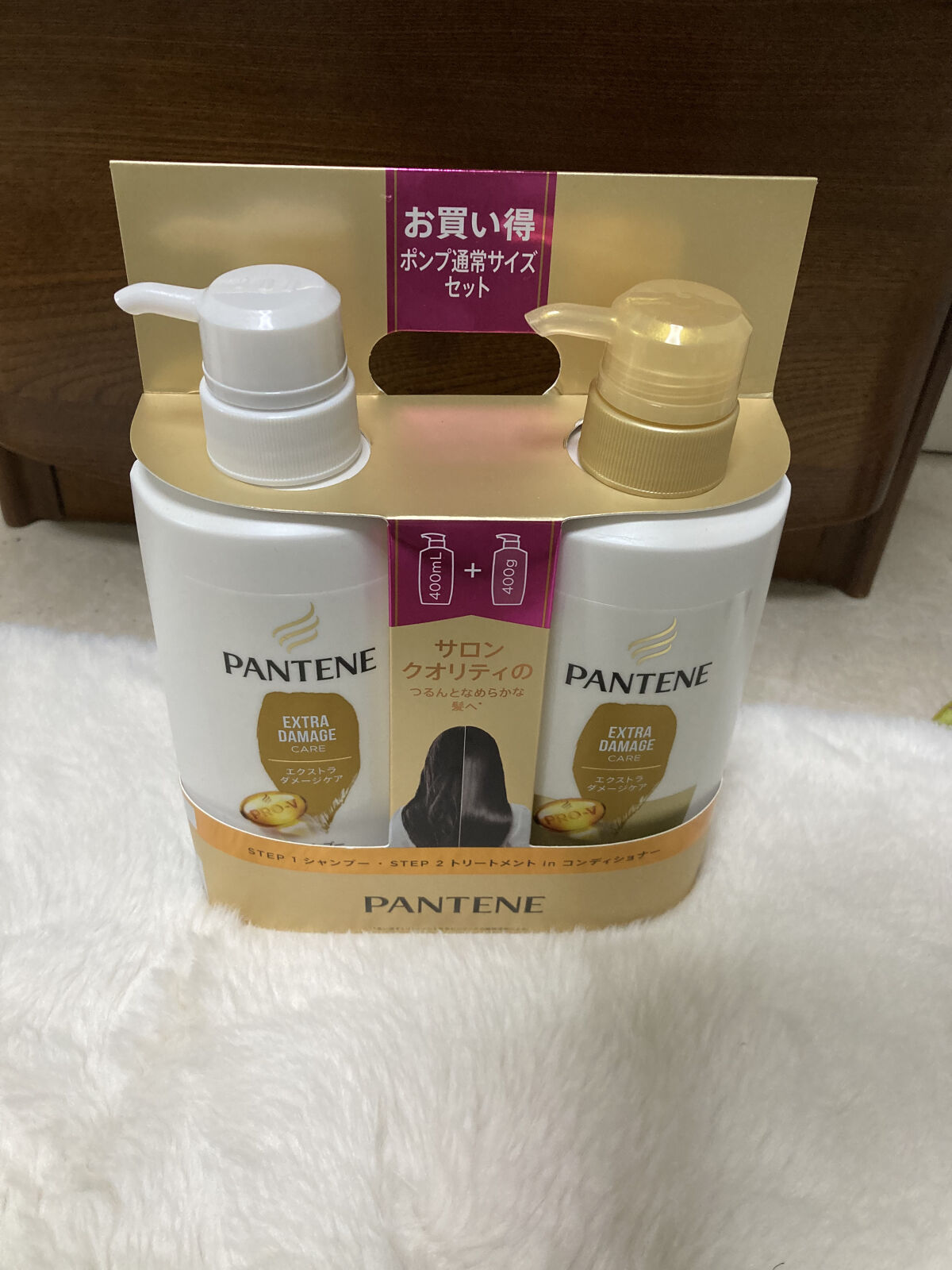 エクストラ ダメージケア シャンプー／トリートメント in コンディショナー トリートメント本体/パンテーン/市販シャンプーを使ったクチコミ（3枚目）