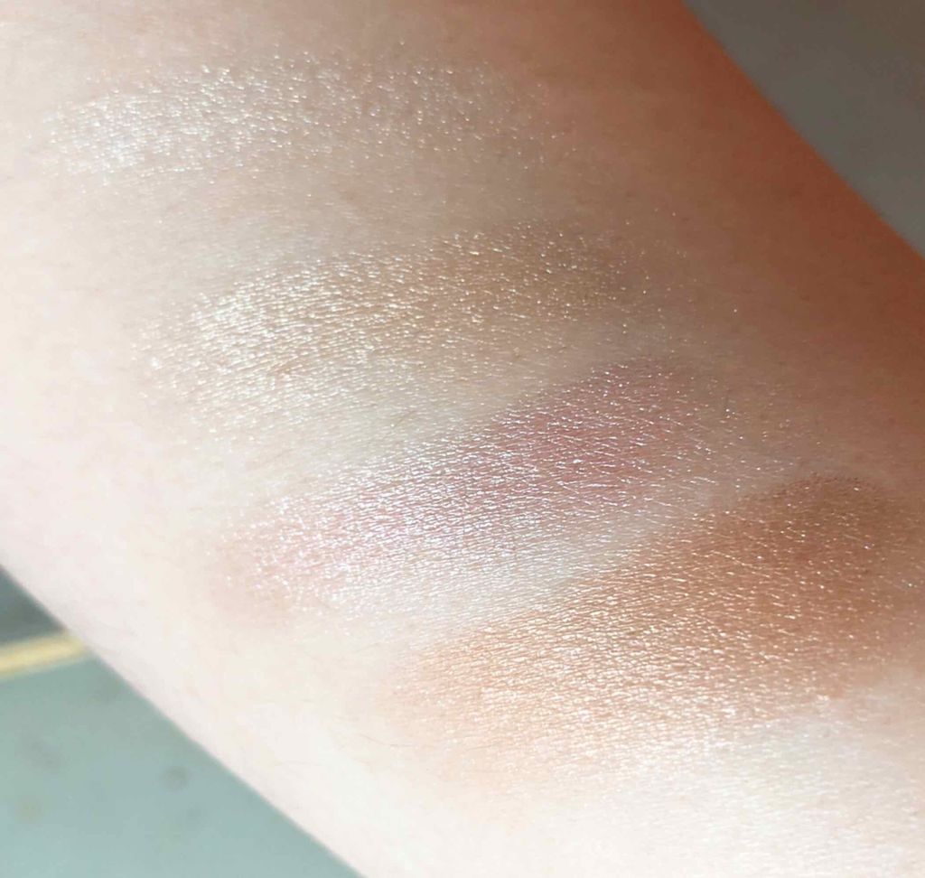 【旧】ディオール バックステージ フェイス グロウ パレット/Dior/ハイライトを使ったクチコミ（2枚目）