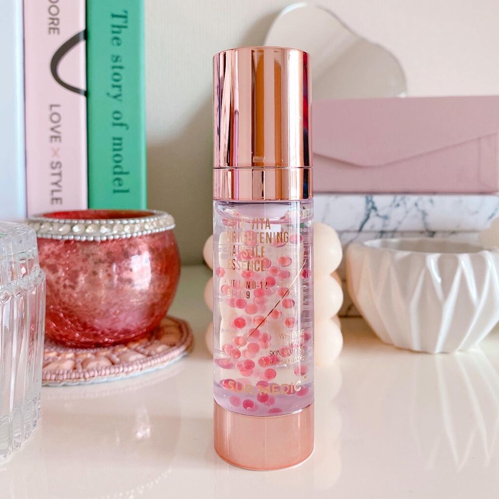 ピンクビタブライトニングカプセルエッセンス/NEOGEN/美容液を使ったクチコミ(2枚目)