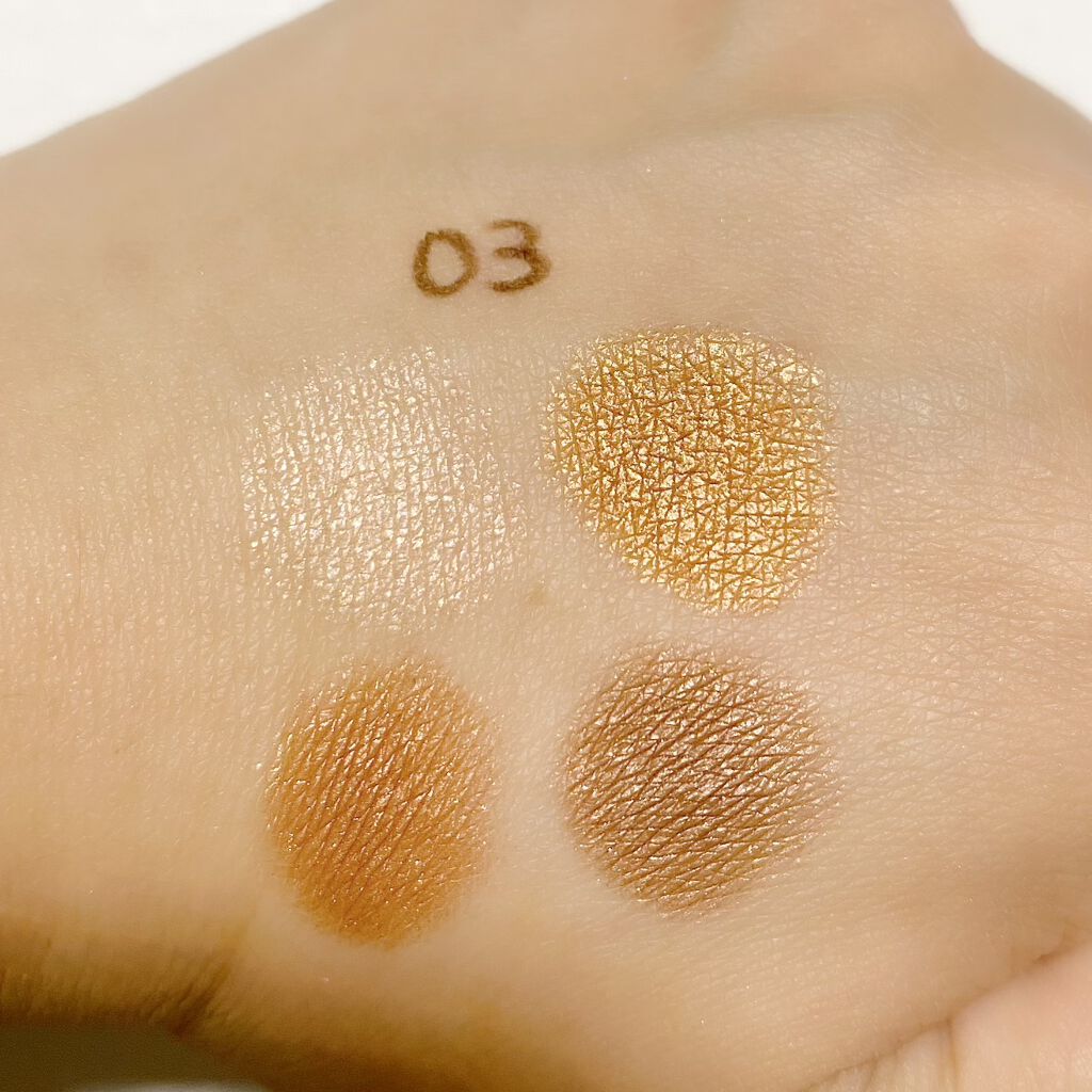 シルキースフレアイズ/キャンメイク/アイシャドウパレットを使ったクチコミ(4枚目)