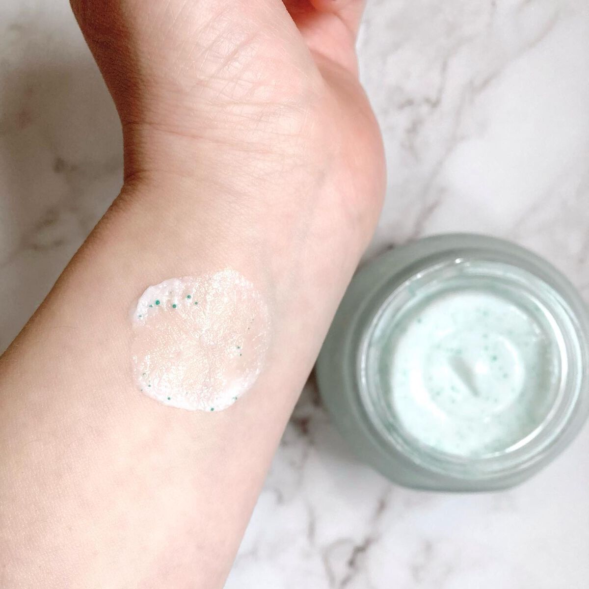 フェイスポリッシャー リフレッシング(ミント)/SABON/スクラブ・ゴマージュを使ったクチコミ(5枚目)