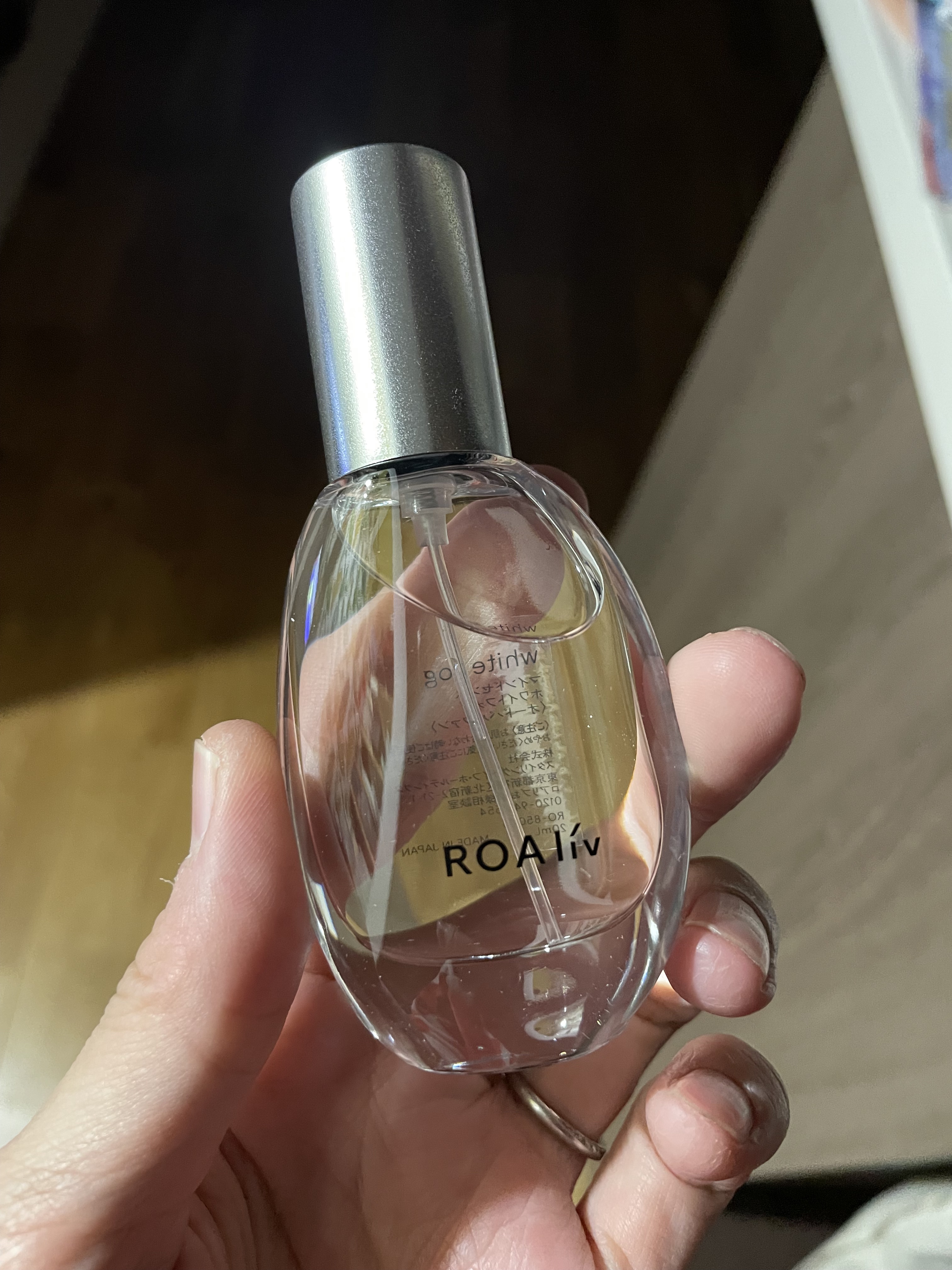 マインドセンス ホワイトフォグ /ROAlív/香水(レディース)を使ったクチコミ（1枚目）