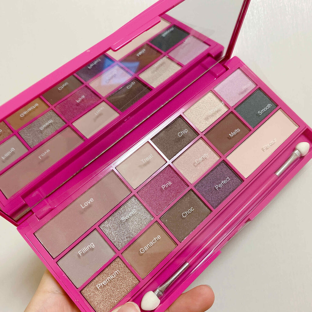 アイラブチョコレート チョコレート ラブ/MAKEUP REVOLUTION/アイシャドウパレットを使ったクチコミ（1枚目）