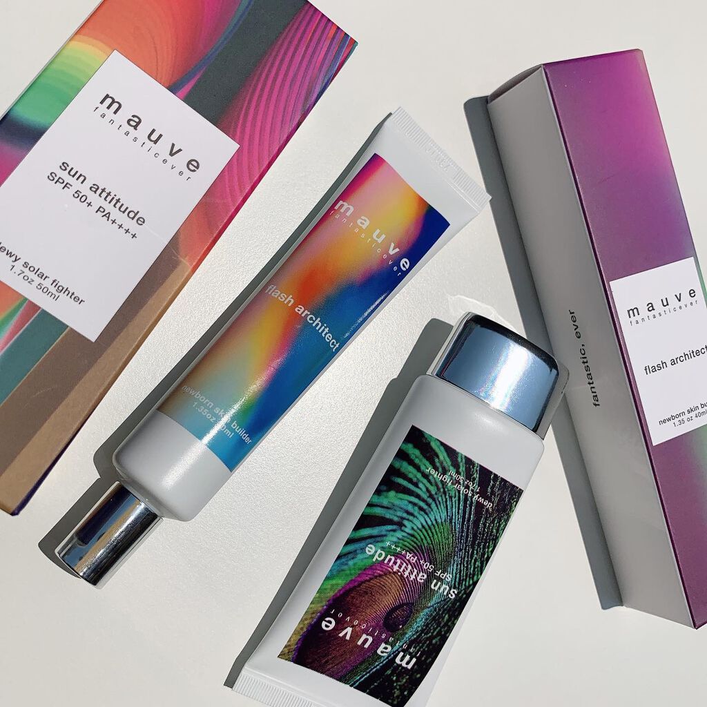 フラッシュアーキテクト/mauve fantastic ever/化粧下地を使ったクチコミ(2枚目)