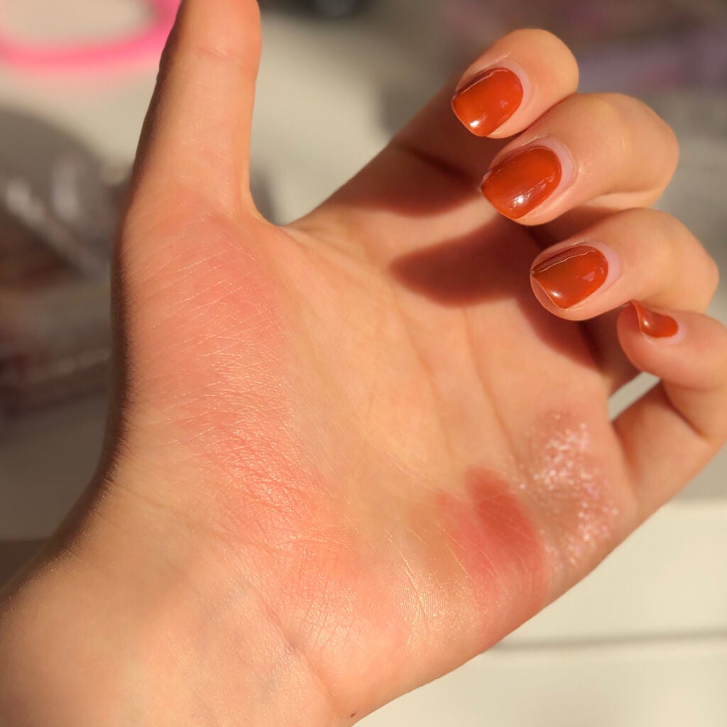 グロウフルールチークス/キャンメイク/パウダーチークを使ったクチコミ(4枚目)