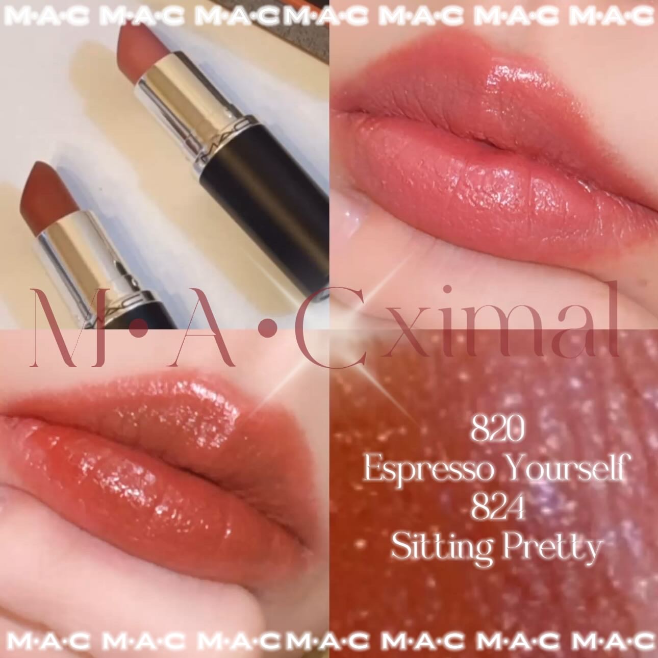 マキシマル スリーク サテン リップスティック/M・A・C/口紅を使ったクチコミ（1枚目）