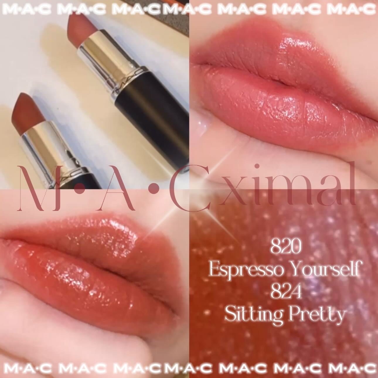 マキシマル スリーク サテン リップスティック/M・A・C/口紅を使ったクチコミ(1枚目)