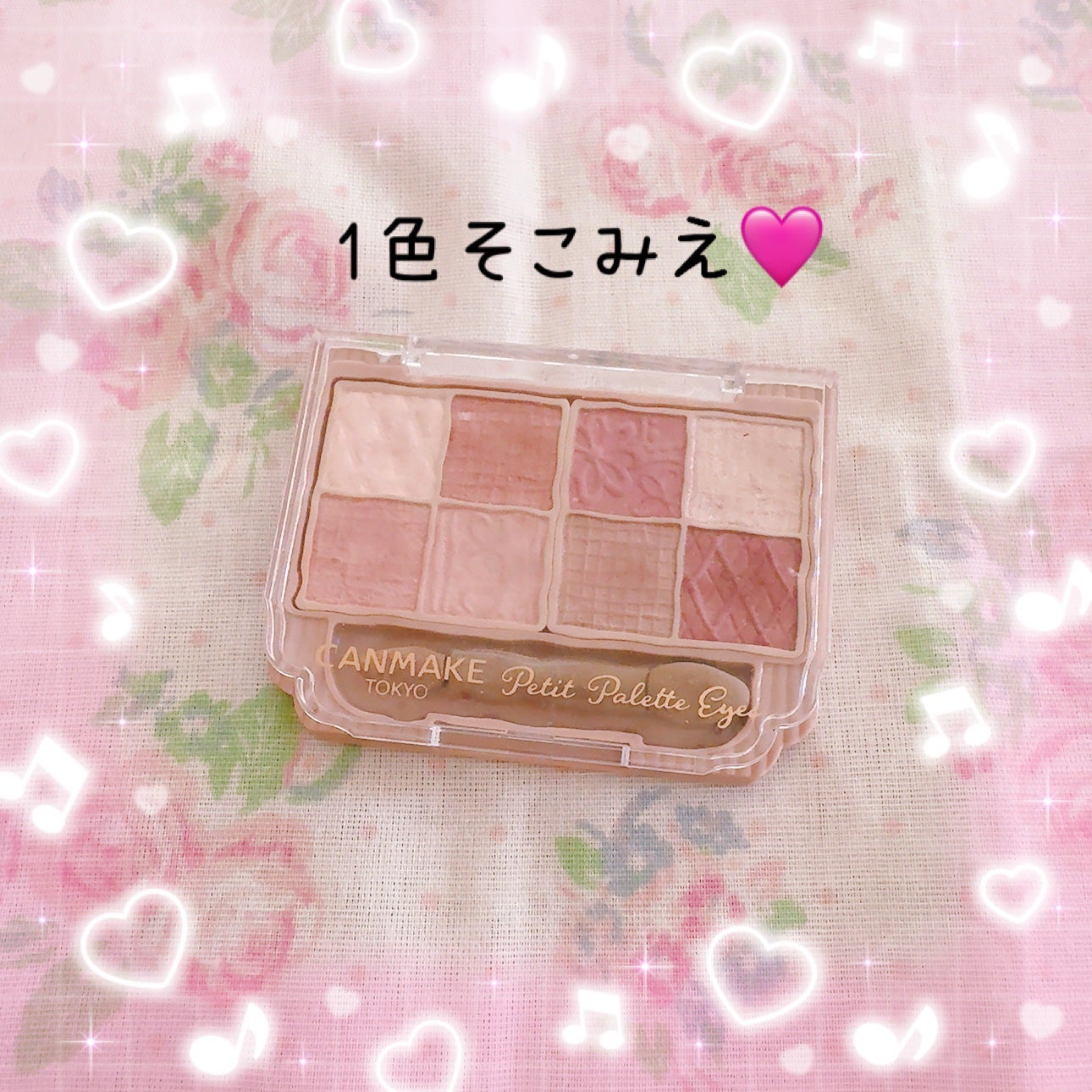 プティパレットアイズ/キャンメイク/パウダーアイシャドウを使ったクチコミ(1枚目)