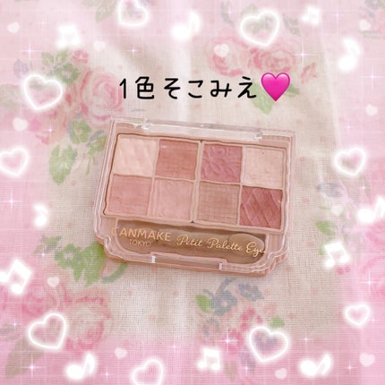プティパレットアイズ/キャンメイク/パウダーアイシャドウを使ったクチコミ(1枚目)