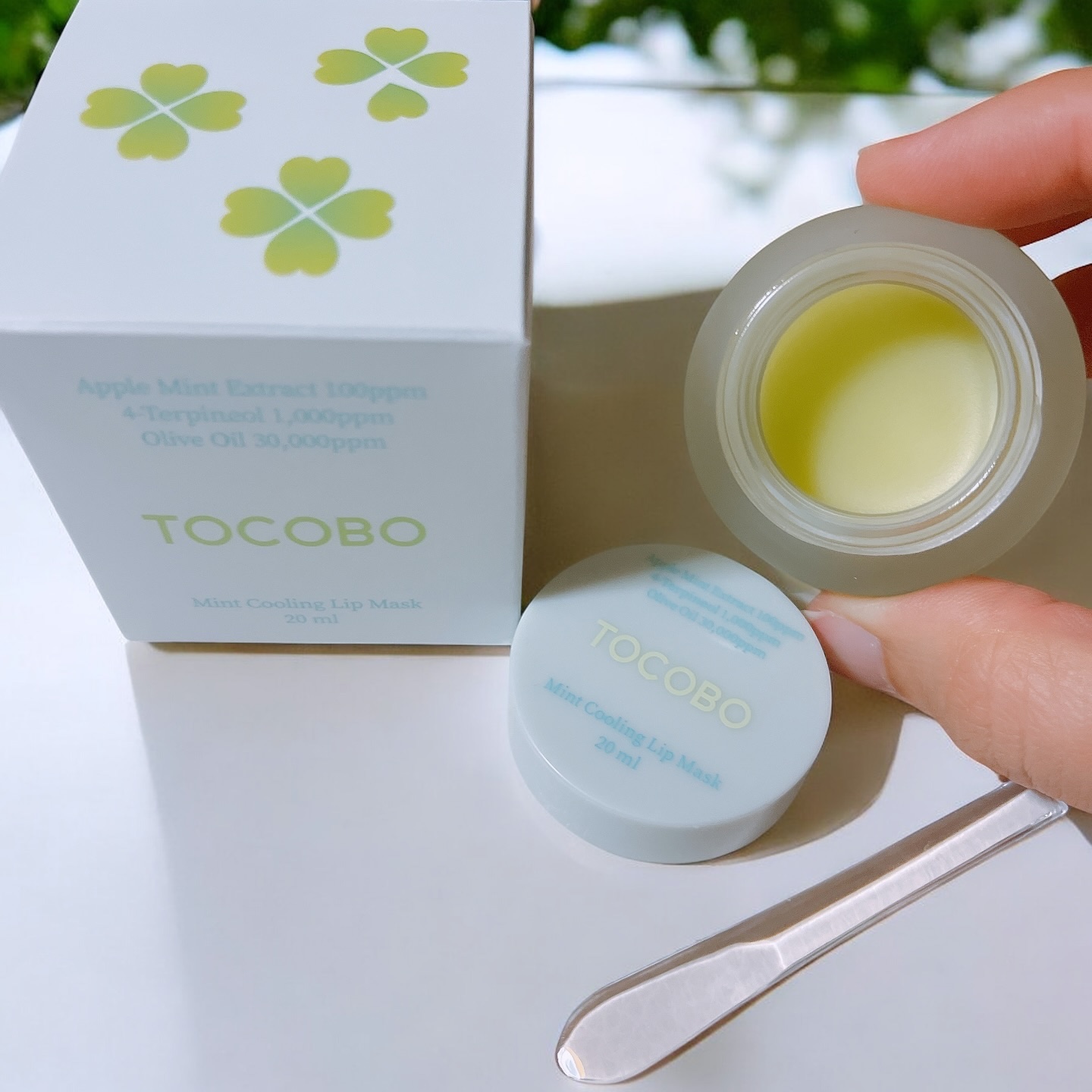 ミントクーリングリップマスク/TOCOBO/リップマスクを使ったクチコミ（3枚目）