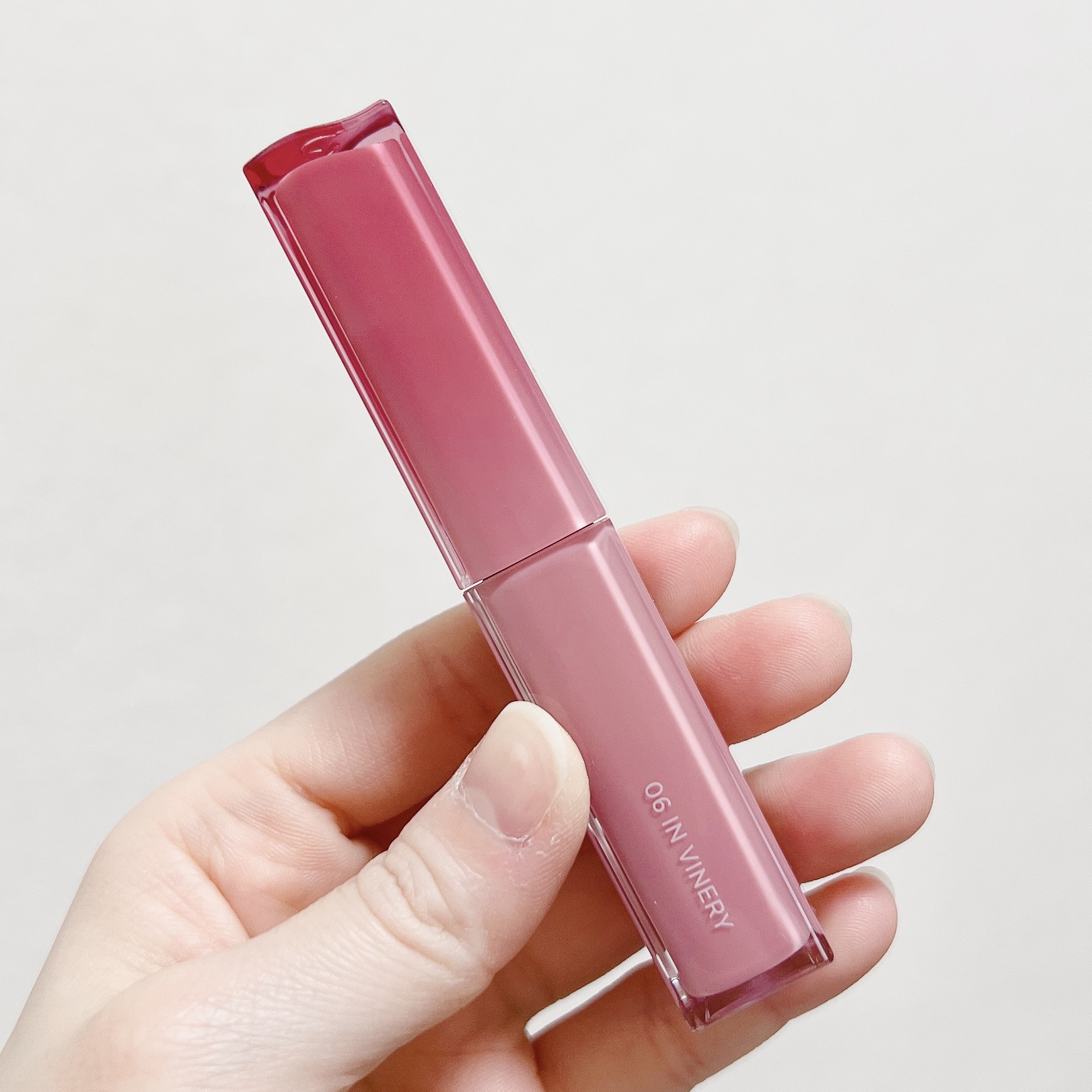 シアーティンテッドスティック 06 インバイナリー(IN VINERY)/rom&nd/口紅を使ったクチコミ（1枚目）