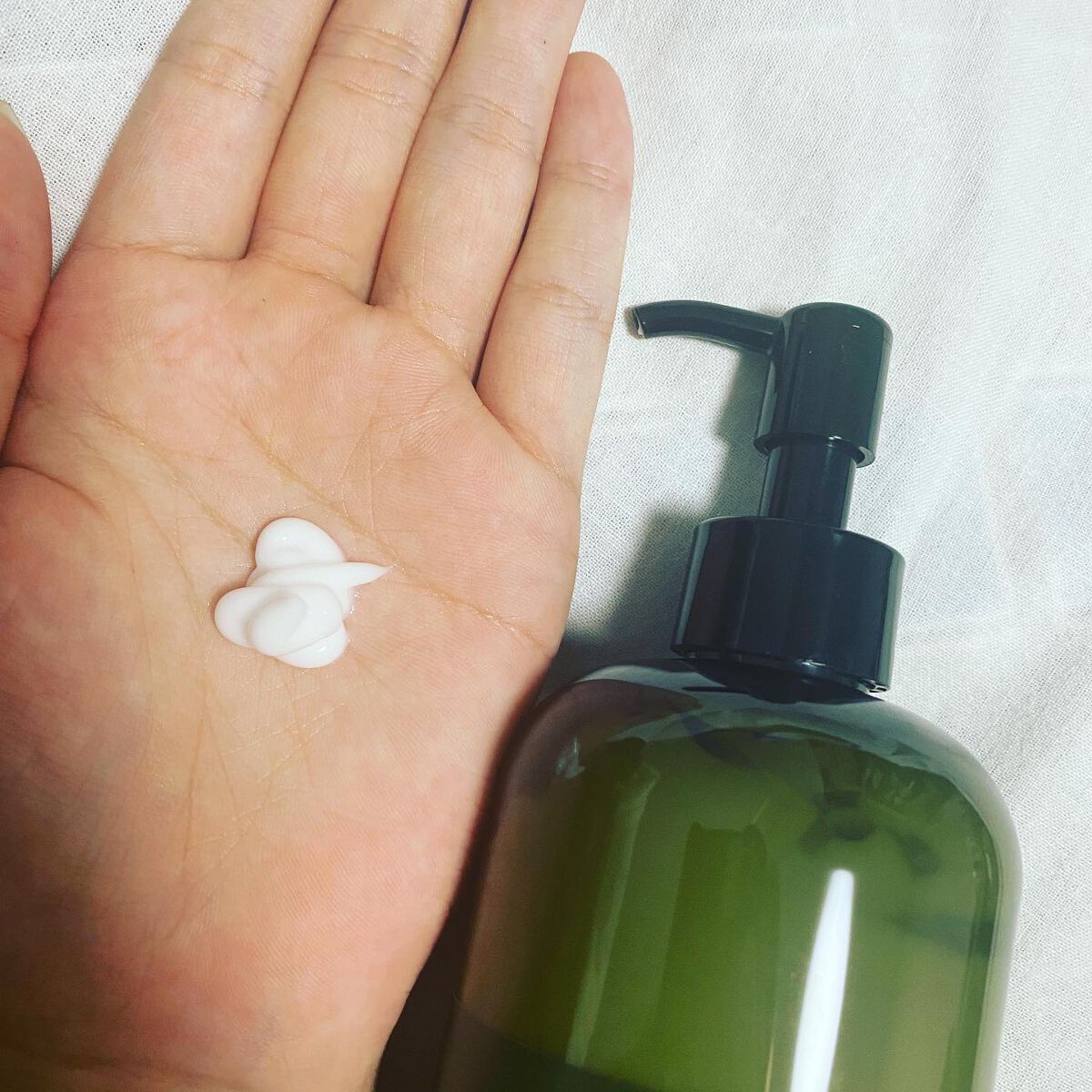 ドクダミミルキークリーム/enieni /フェイスクリームを使ったクチコミ(4枚目)