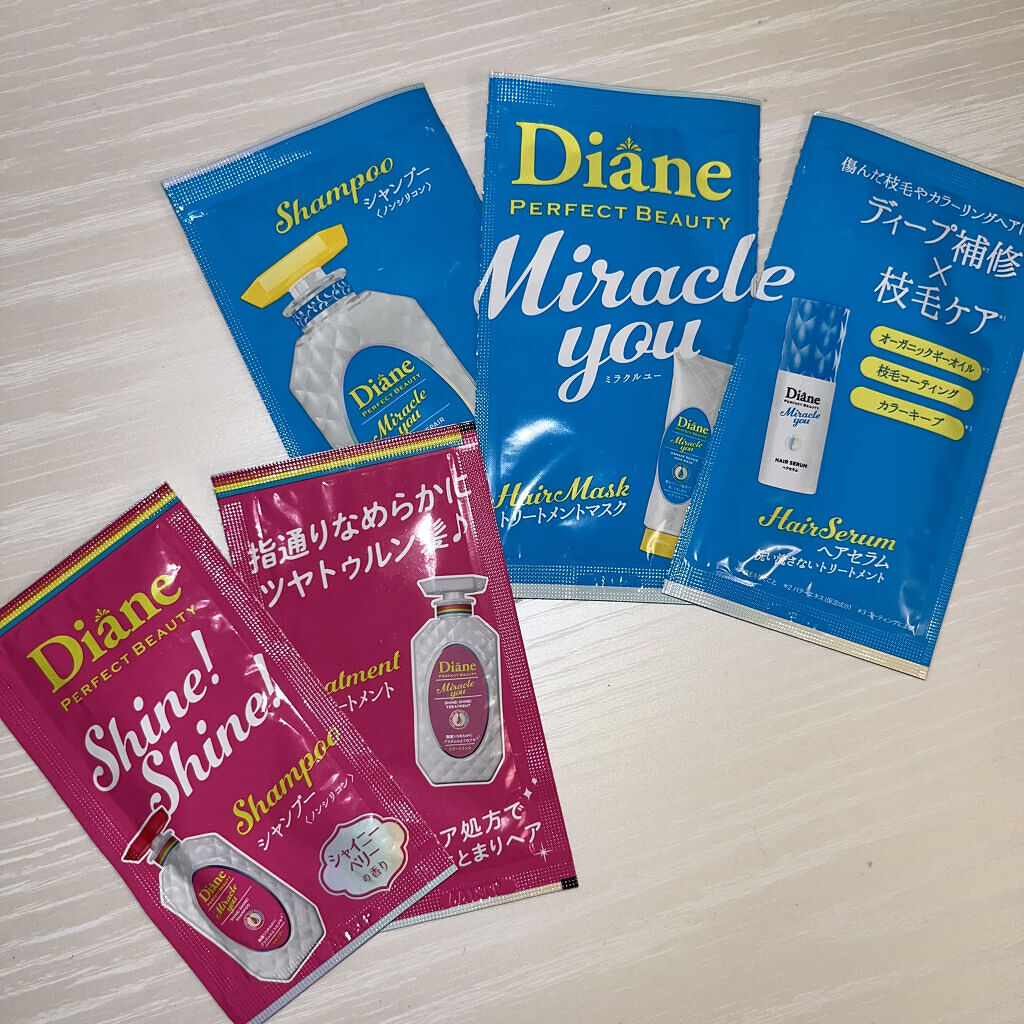 ミラクルユー/シャンプー＆トリートメント シャンプー(本体)/ダイアン/市販シャンプーを使ったクチコミ（1枚目）