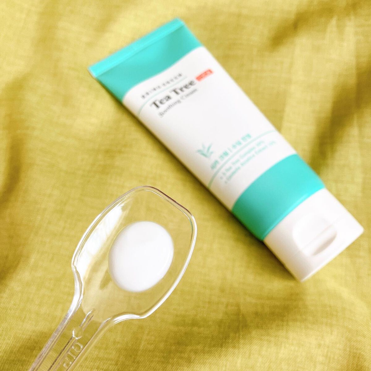 BRING GREEN ティーツリーシカスージングクリームのクチコミ「BRINGREEN 
ティーツリーシカ スージングクリーム
100mL  2180円(楽天・2.....」（3枚目）