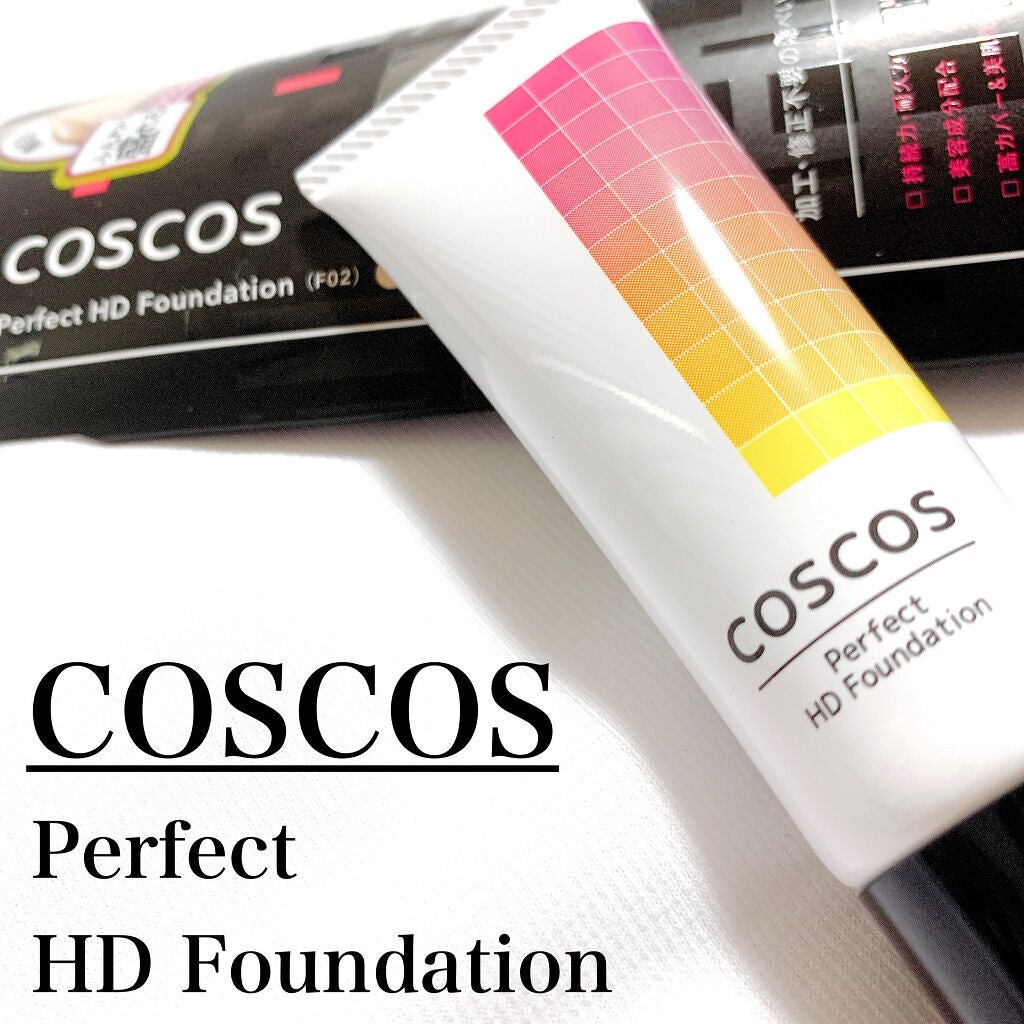 パーフェクトHDファンデーション/COSCOS/リキッドファンデーションを使ったクチコミ(1枚目)