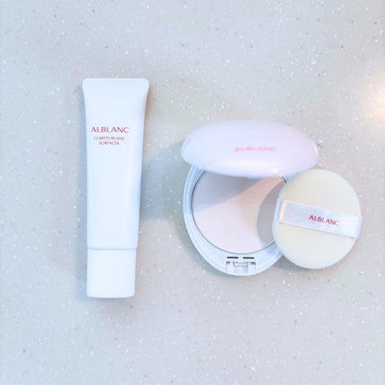 クラリティブラン フィニッシャー(ライトピンク)/ALBLANC/プレストパウダーを使ったクチコミ(2枚目)