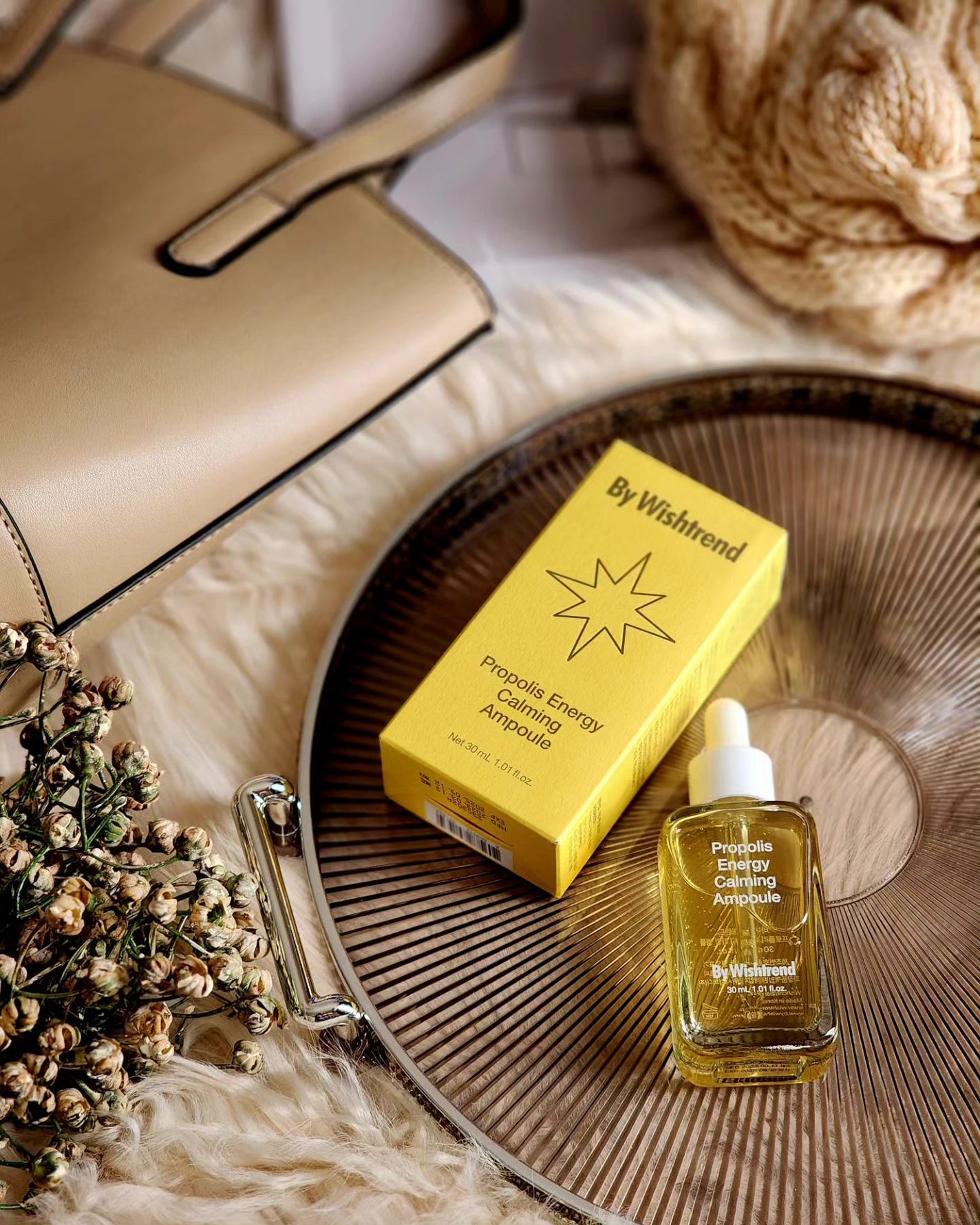 プロポリスエナジーカーミングアンプル/By Wishtrend/美容液を使ったクチコミ(5枚目)