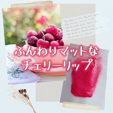 こんにちは、伽羅です🌷´-
本日はめちゃくちゃ可愛らしいリップを見つけたのでご紹介します！

.*·.⟡┈┈┈┈┈┈┈┈┈┈┈┈┈┈┈⟡.·*.
リリーバイレッド
ムードライアーベルベットティント
05  IMMATURE CHERRY

ふわふわマットな質感のティント！
キュンとするようなチェリーの香りがするよ🍒
パッと目を引く青みピンクで、可愛らしい雰囲気になれる💕
特にブルベの方に全力でおすすめしたい✨

塗った後の乾燥はそこまで気にならなかったけど、心配な方は先に軽くリップクリームを塗っておくといいかも♪
ティッシュオフしてみたらしっかり色が残ってたよ‼️
さすがティント✨
ティッシュオフ後の様子は動画で載せてみたからぜひ見てみてね♪


このリップはQoo10公式ページやKOLLECTION公式通販サイトで購入できるらしい✨
2/1〜はドンキホーテやアインズ&トルペなどの実店舗でも購入できるようになるみたいなの😍
楽しみだね✨


気になった方はぜひチェックしてみてね🌷´-

#lilybyred #ムードライアーベルベットティント#ImmatureCherry #青みピンク #PC別推しリップ の画像 その0