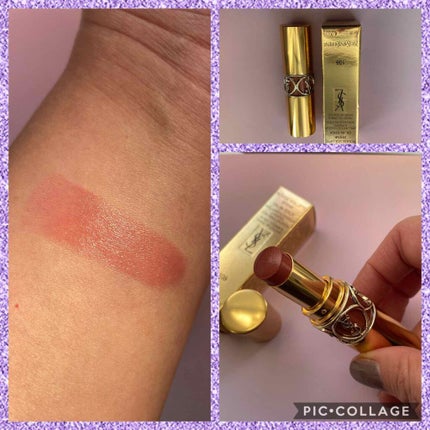 ルージュ ヴォリュプテ シャイン/YVES SAINT LAURENT BEAUTE/口紅を使ったクチコミ(1枚目)