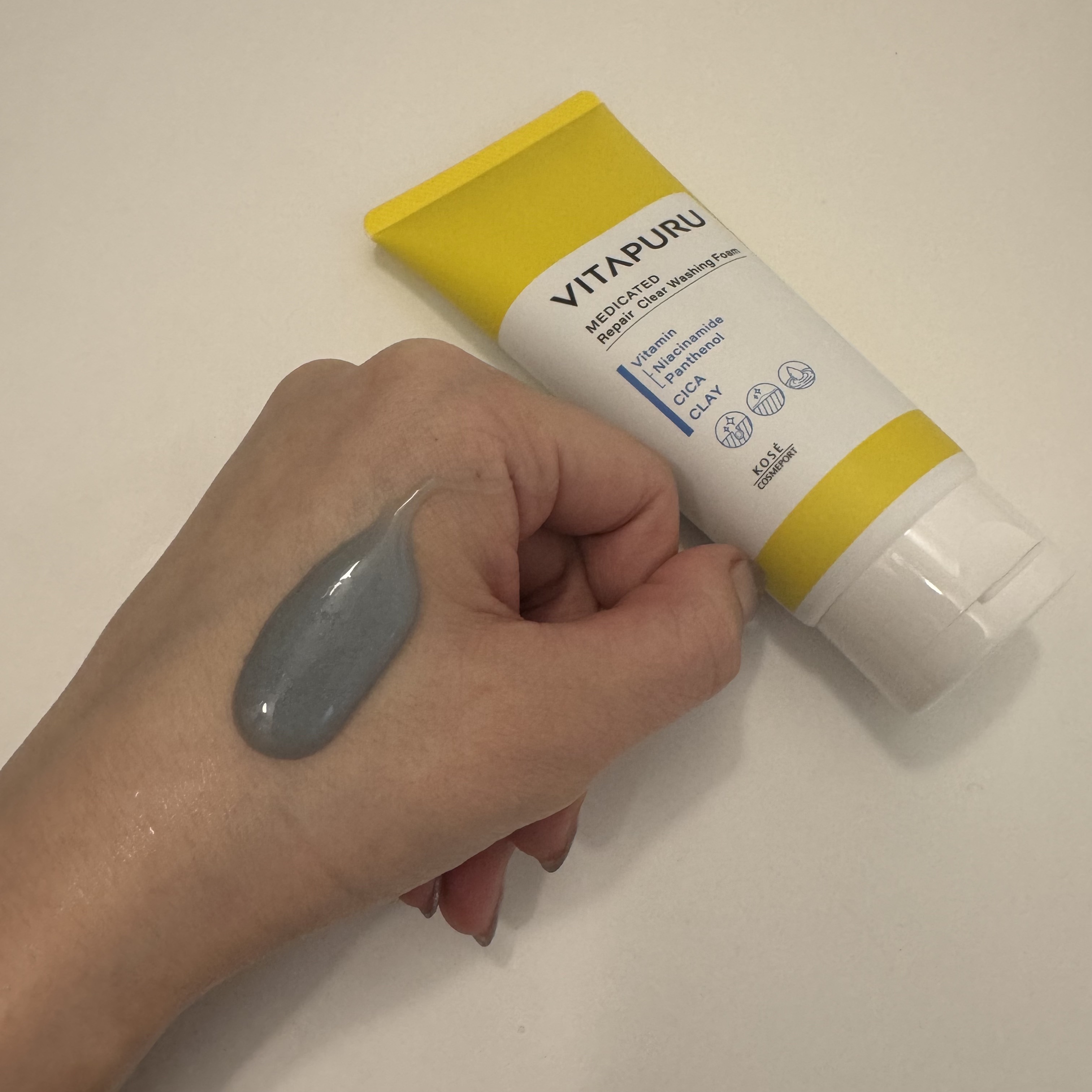 ビタプル リペア クリアウォッシングフォーム/VITAPURU/洗顔フォームを使ったクチコミ（2枚目）