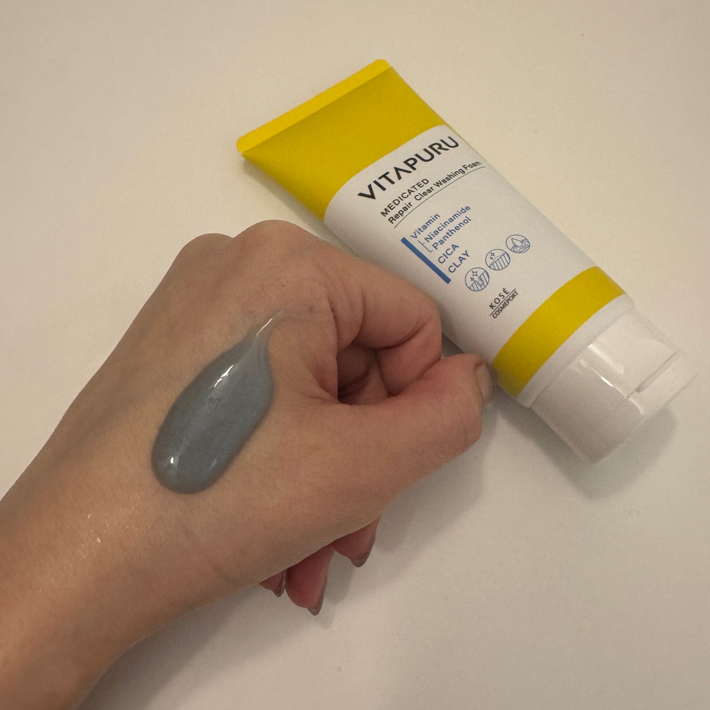 ビタプル リペア クリアウォッシングフォーム/VITAPURU/洗顔フォームを使ったクチコミ(2枚目)