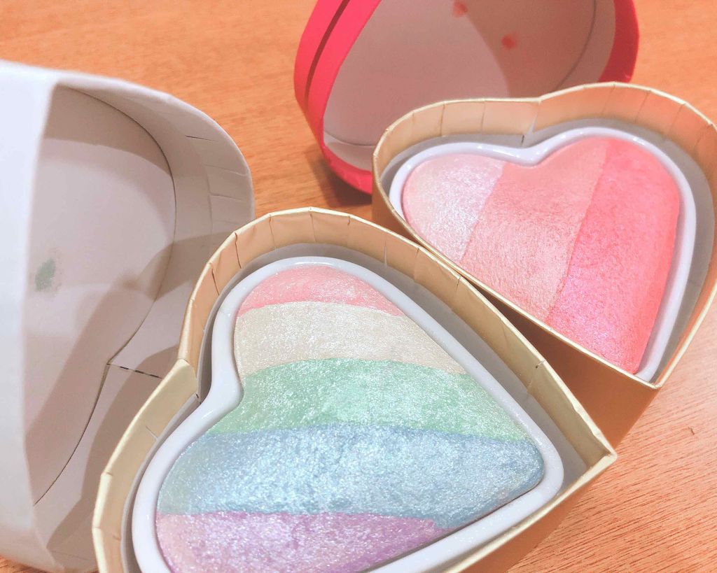 ブラッシング ハート/MAKEUP REVOLUTION/パウダーチークを使ったクチコミ(1枚目)