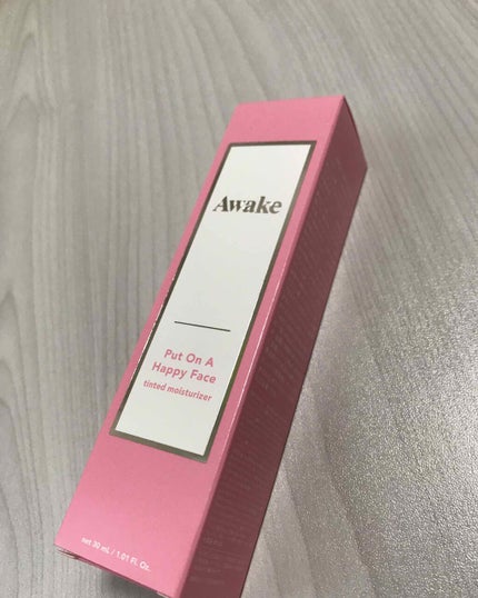 プットオンアハッピーフェイス ティンティド モイスチュアライザー/Awake/CCクリームを使ったクチコミ(1枚目)