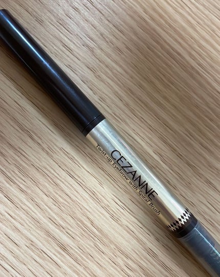 ブラシ付きアイブロウ繰り出し/CEZANNE/アイブロウペンシルを使ったクチコミ(1枚目)