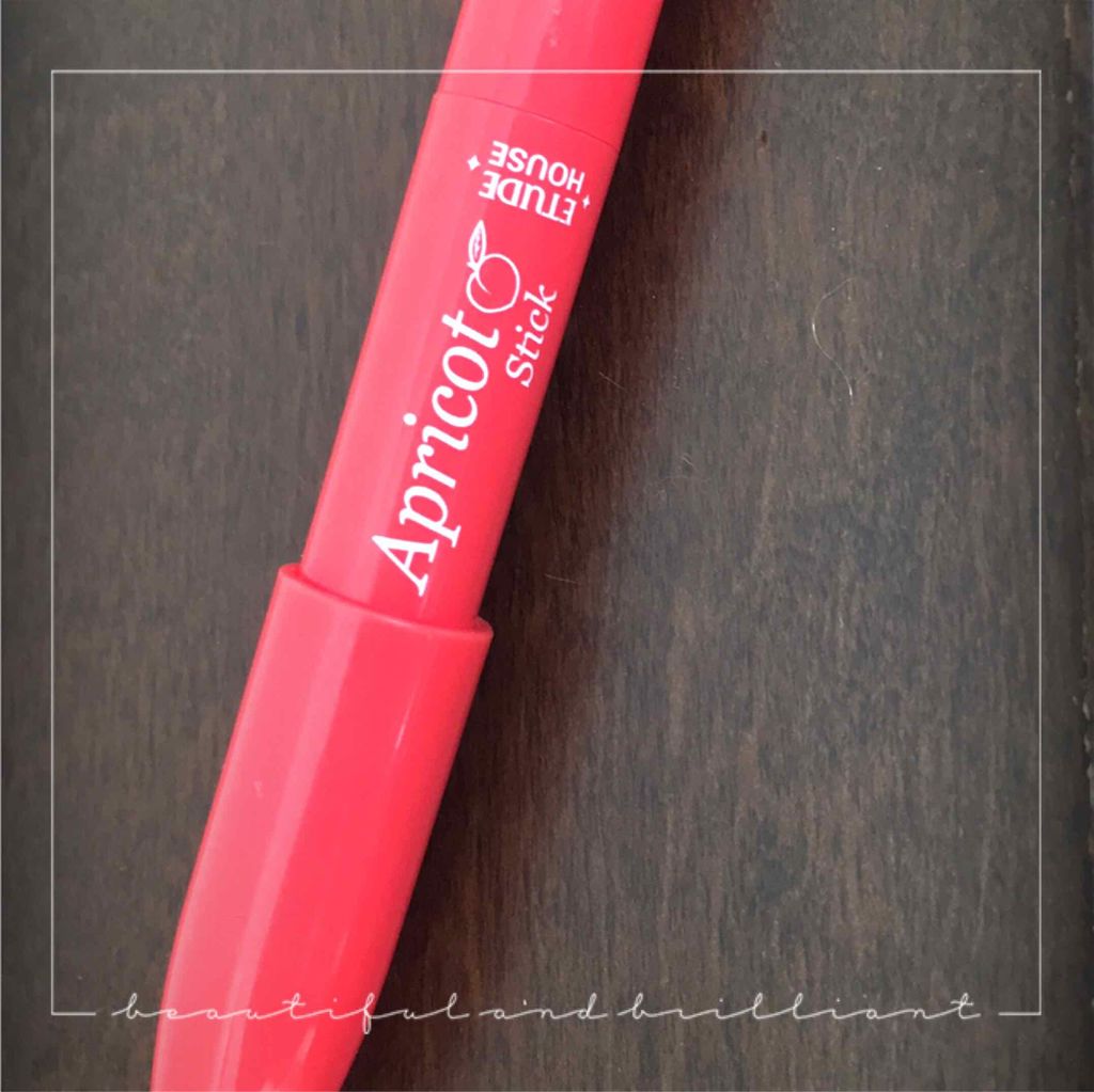 アプリコット スティックグロス/ETUDE/リップグロスを使ったクチコミ（1枚目）