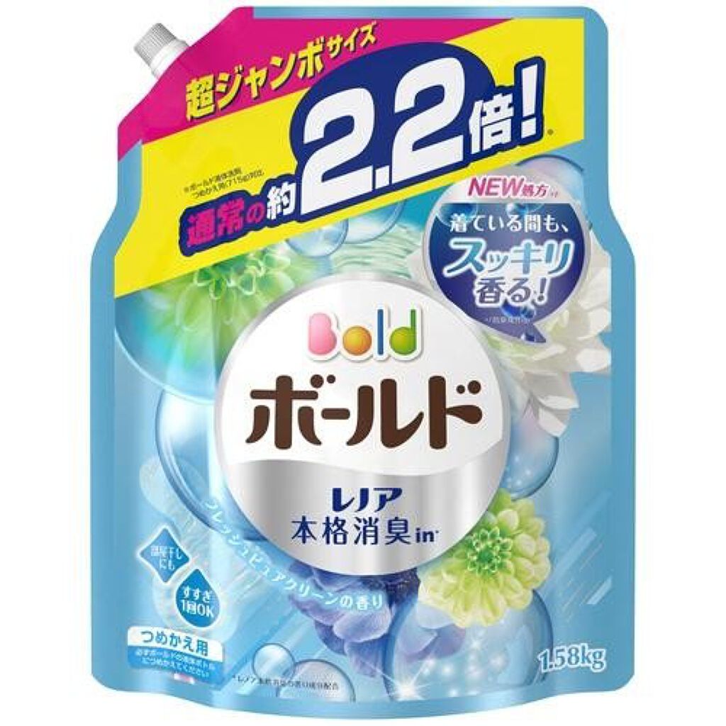 ボールドジェル フレッシュピュアクリーンの香り つめかえ用 超ジャンボサイズ